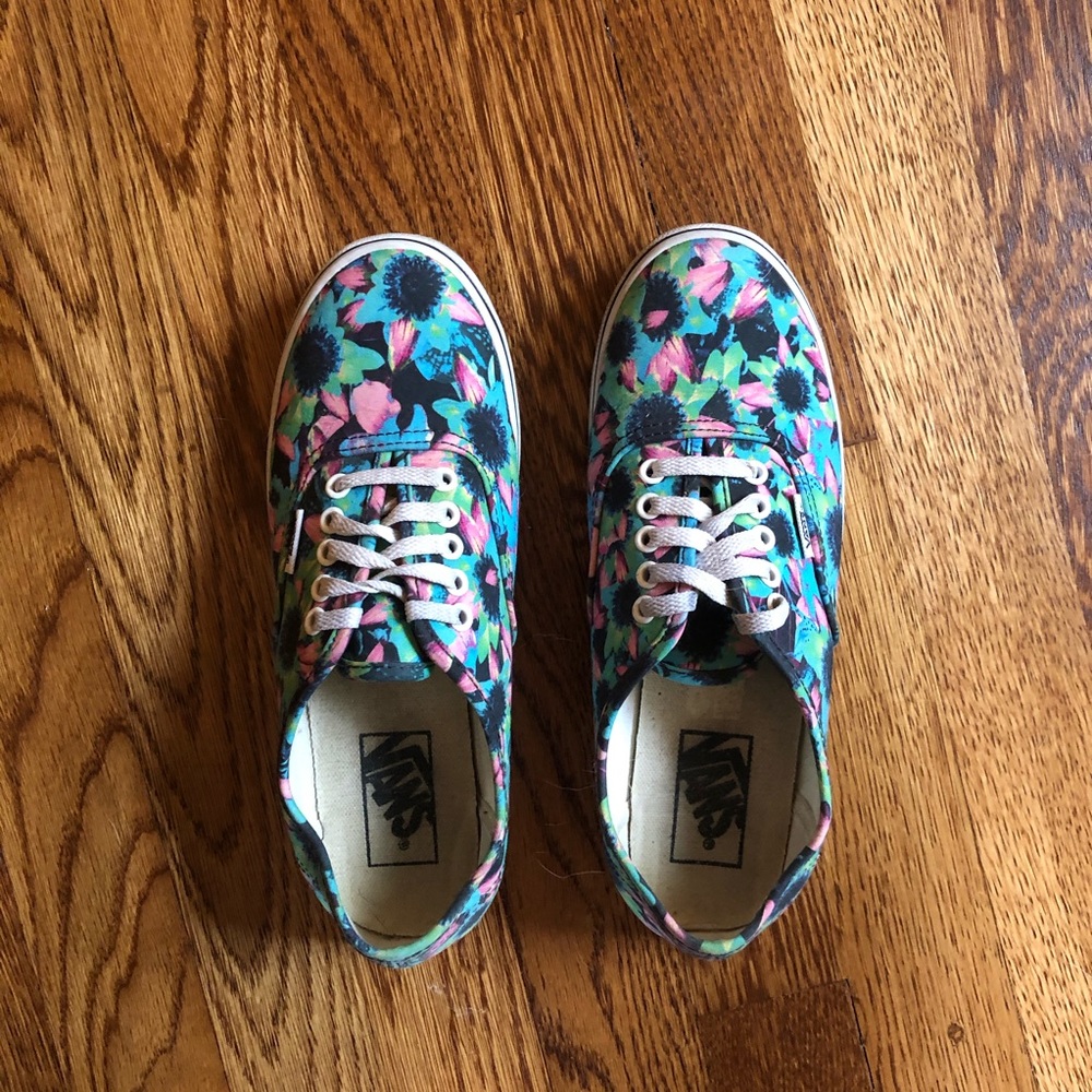 VANS flower print